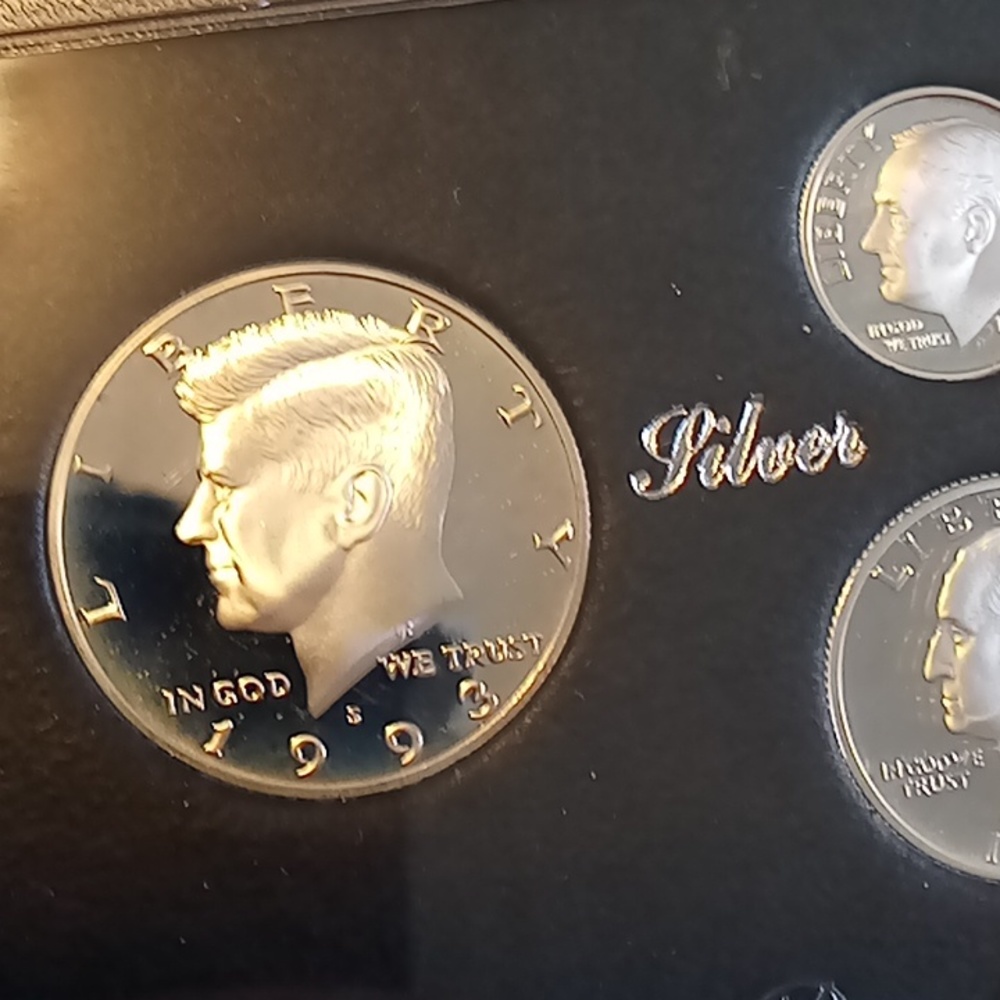 1993s Premier Silver Proof Set - image 2